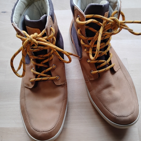 Helly Hansen Size 8.5 Women's Waterproof Tan Leather Boots - Picture 4 of 8